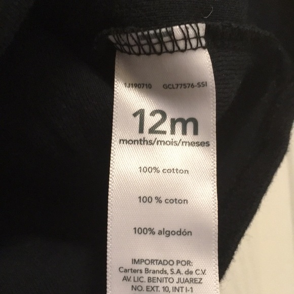 Skeleton PJs size 12 months - Picture 3 of 3